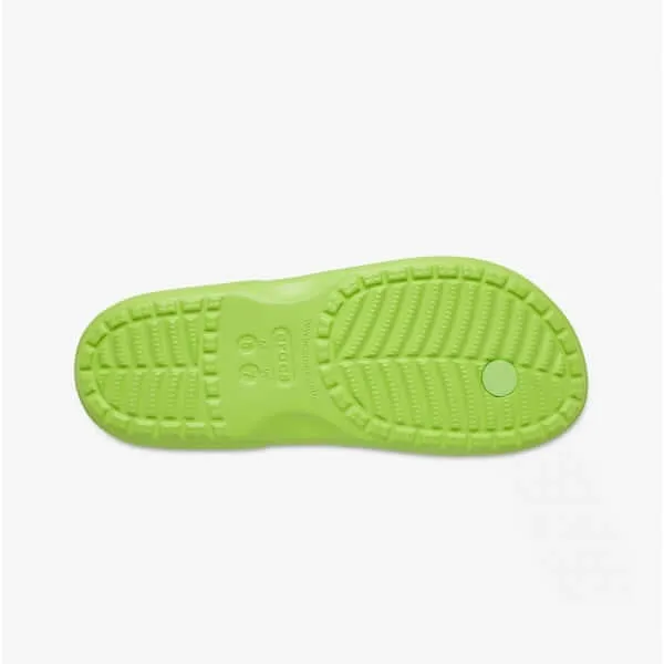 207713-3UH CLASSIC Unisex Flip-Flops Limeade