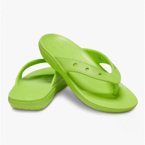 207713-3UH CLASSIC Unisex Flip-Flops Limeade