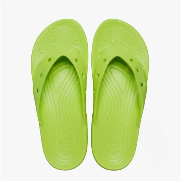 207713-3UH CLASSIC Unisex Flip-Flops Limeade