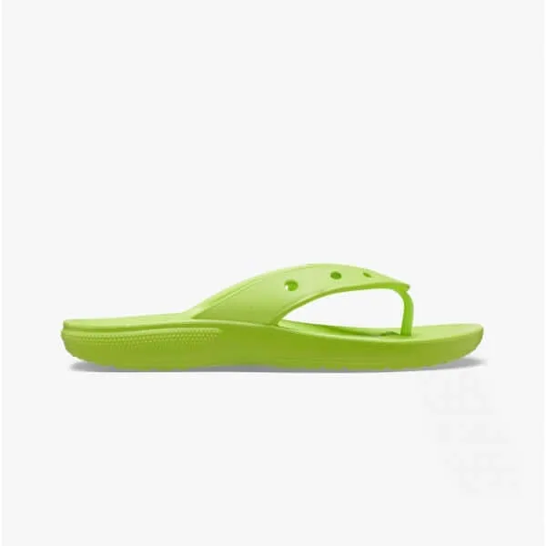 207713-3UH CLASSIC Unisex Flip-Flops Limeade