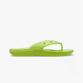 207713-3UH CLASSIC Unisex Flip-Flops Limeade