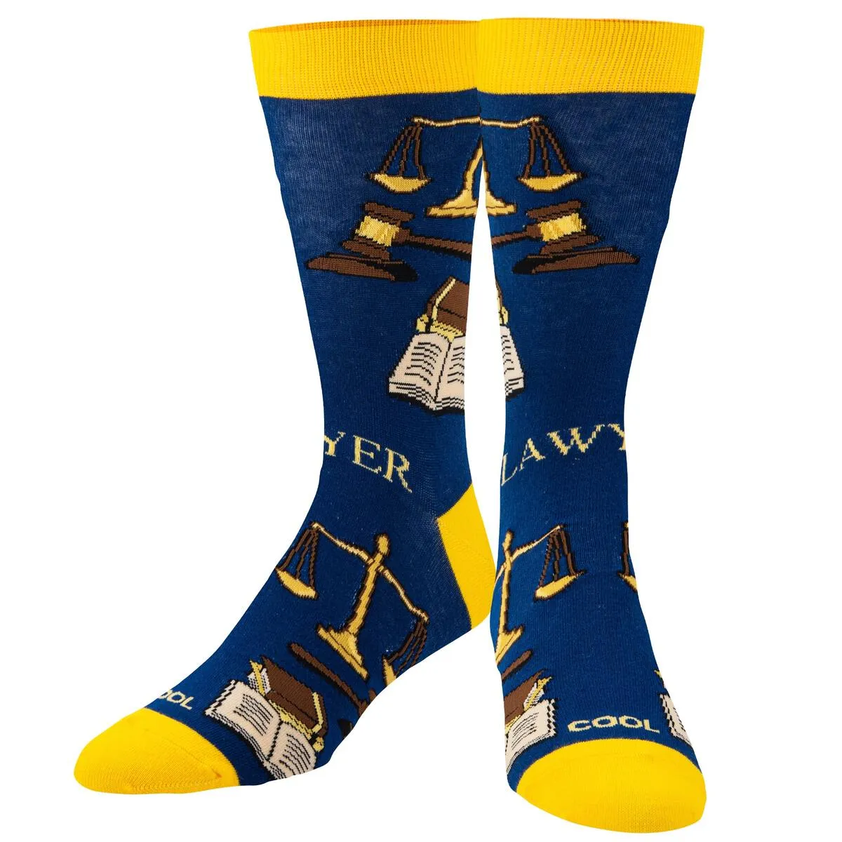 Cool Socks Lawyer Crew Socks