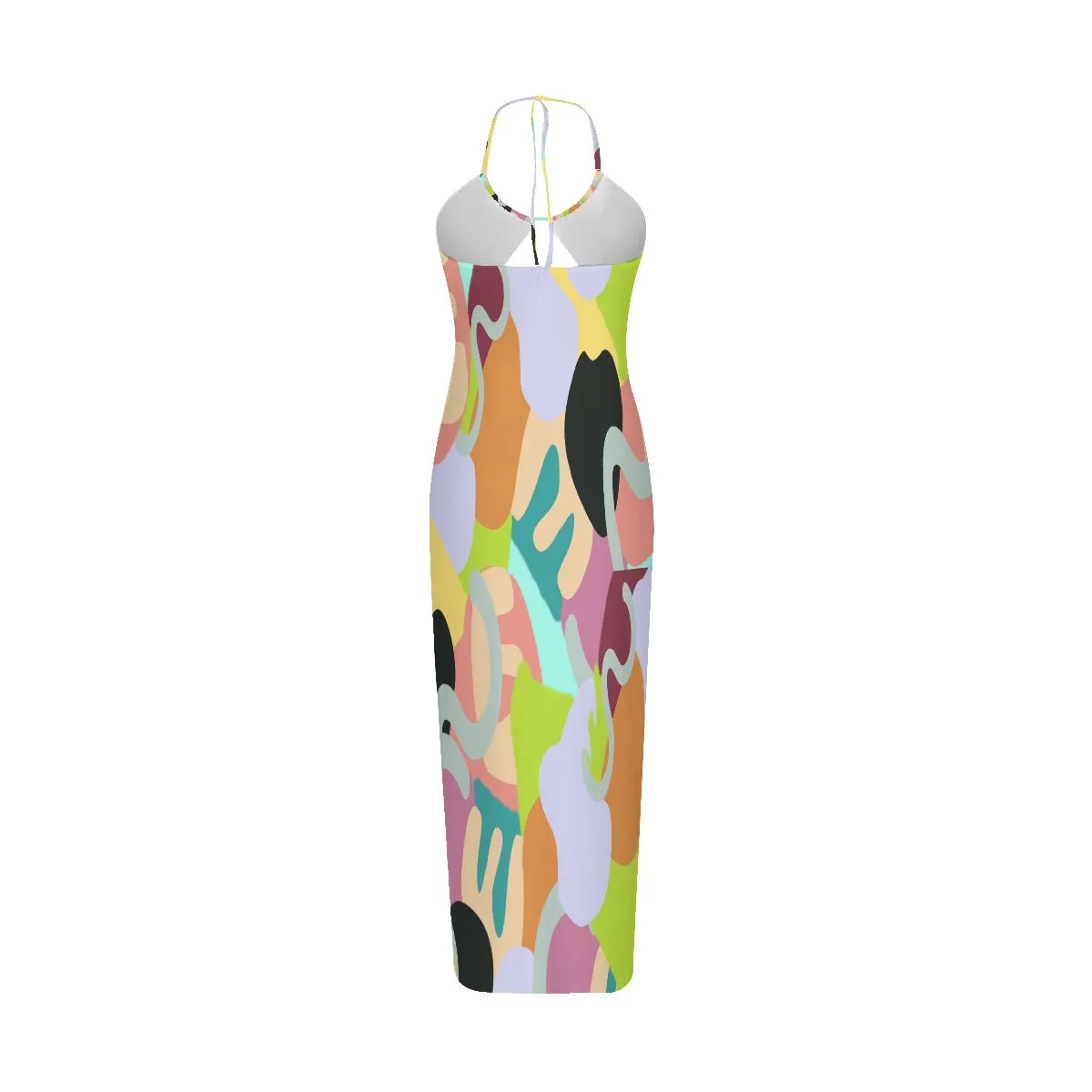 Abstract Wild Women's Sexy Hollow Cami Dress