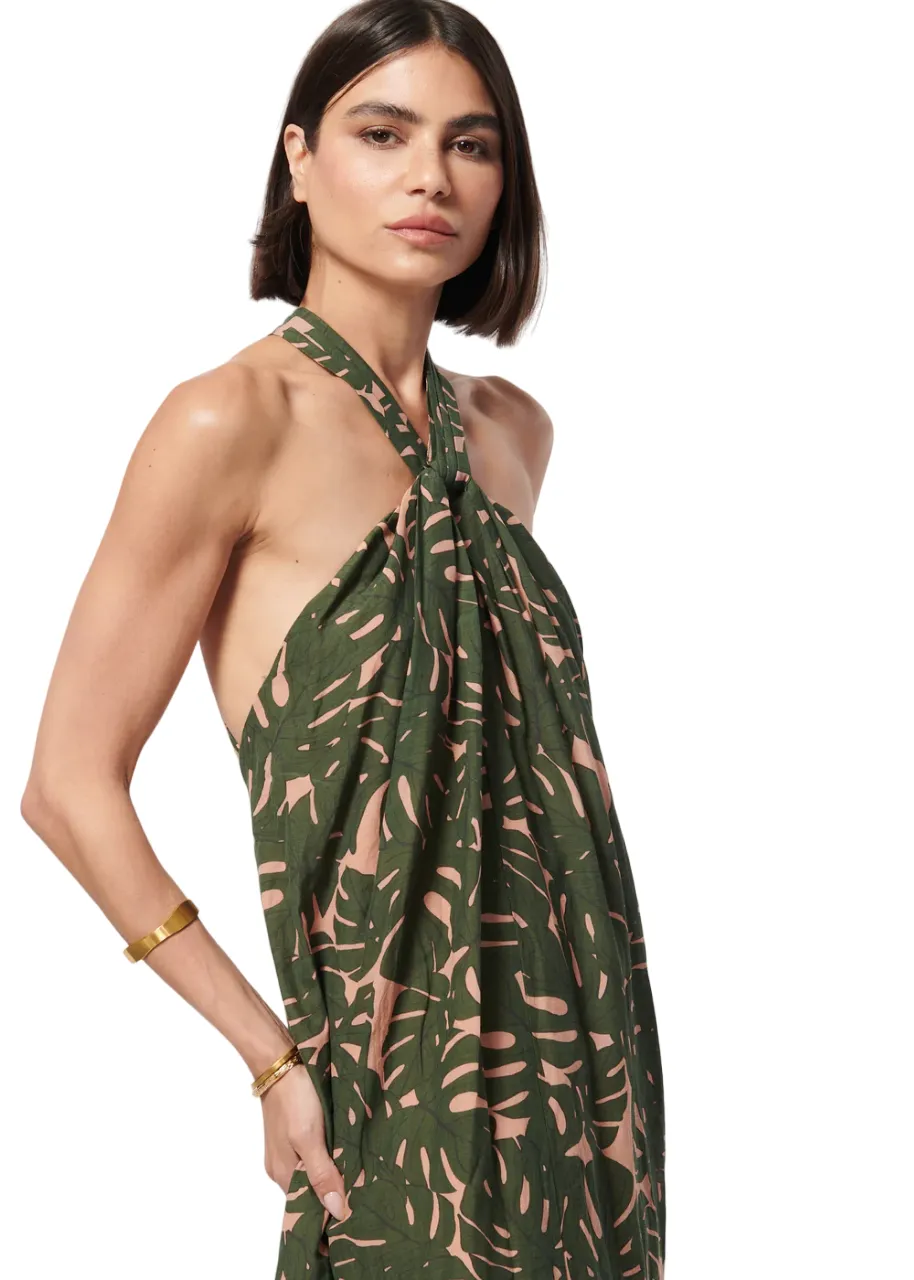 Adalee Dress - Monstera