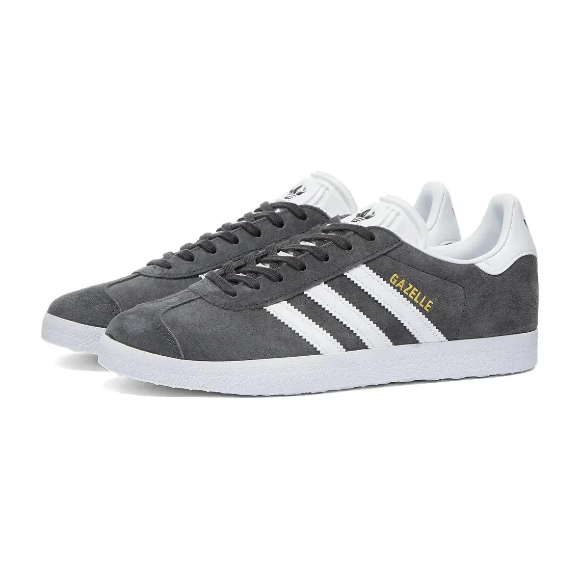 Adidas Men's Gazelle Charcoal/White