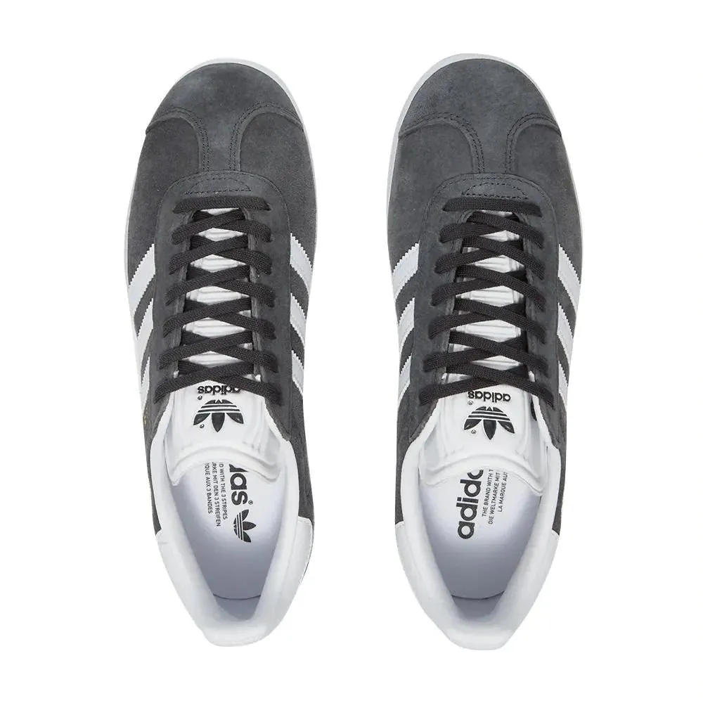 Adidas Men's Gazelle Charcoal/White