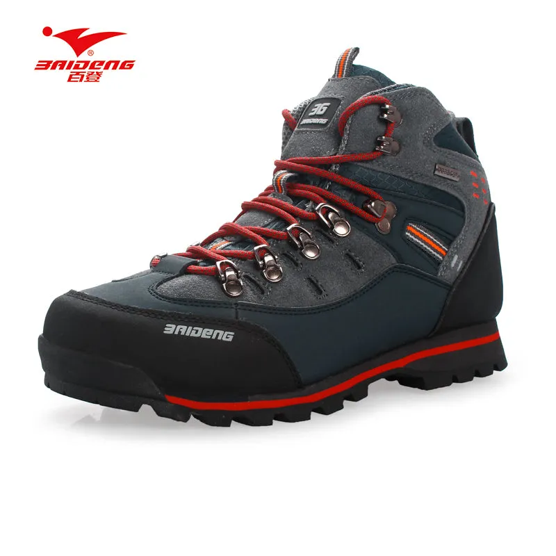 Men Hiking Shoes Waterproof leather Shoes