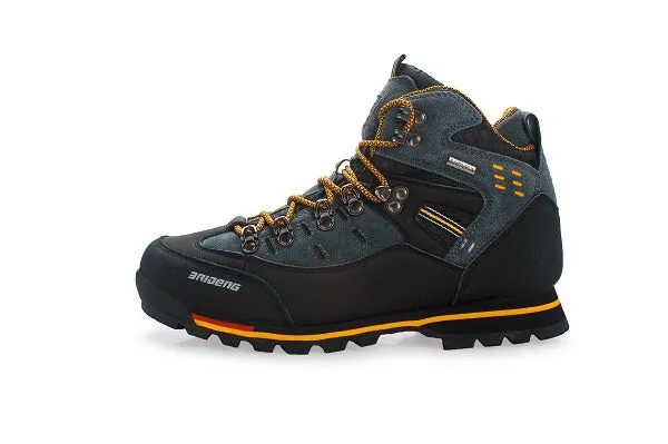 Men Hiking Shoes Waterproof leather Shoes