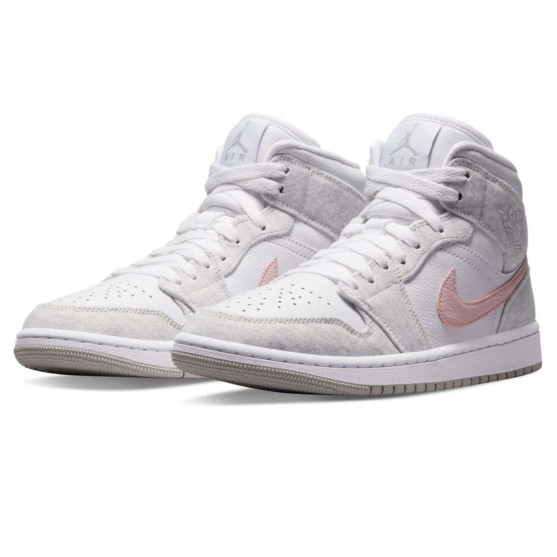 Air Jordan 1 Mid SE Wmns 'White Light Iron Ore'