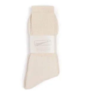 Anonymous Ism OC Supersoft Crew Socks: Natural