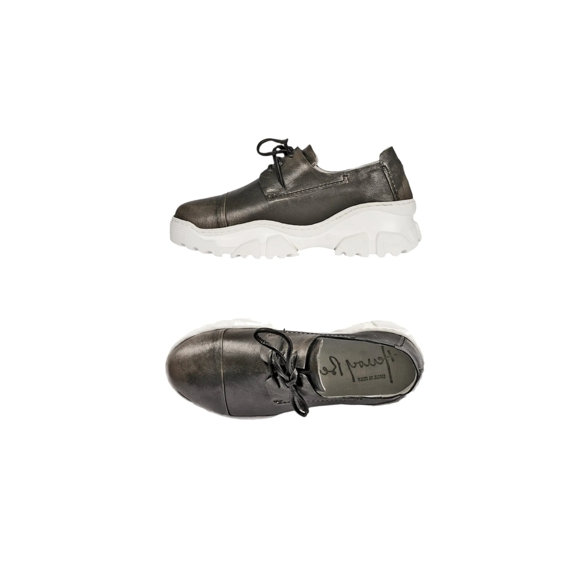 Lace Up Shoe Sfumato Anthracite