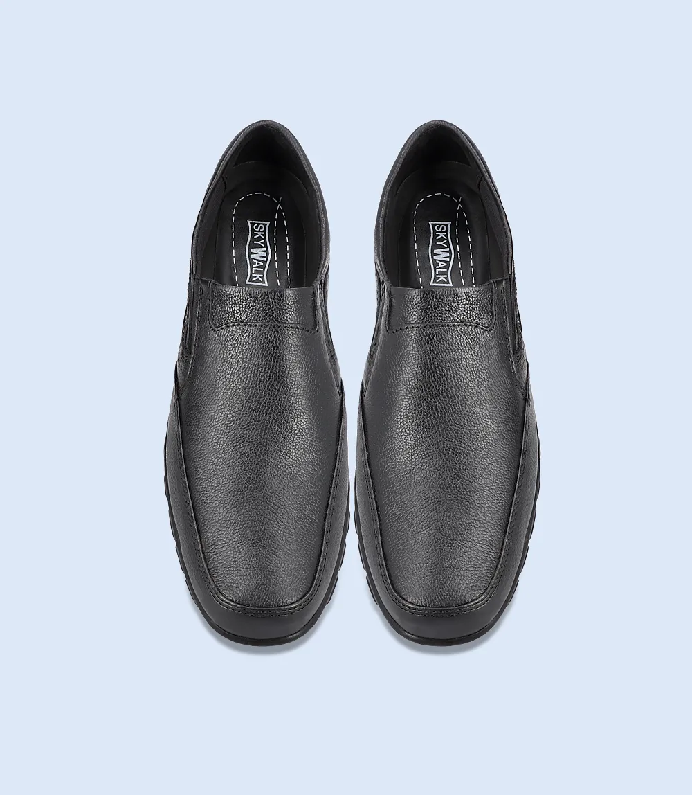 BM5198-BLACK-Men Comfort Life Style Shoes