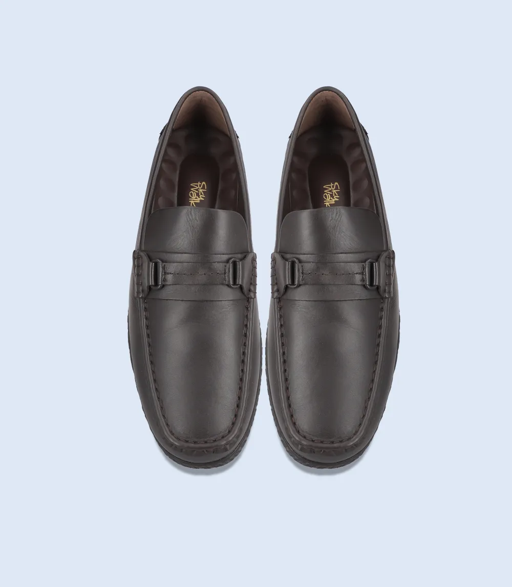 BM5234-ESPRESSO-Men Driving Moccasins