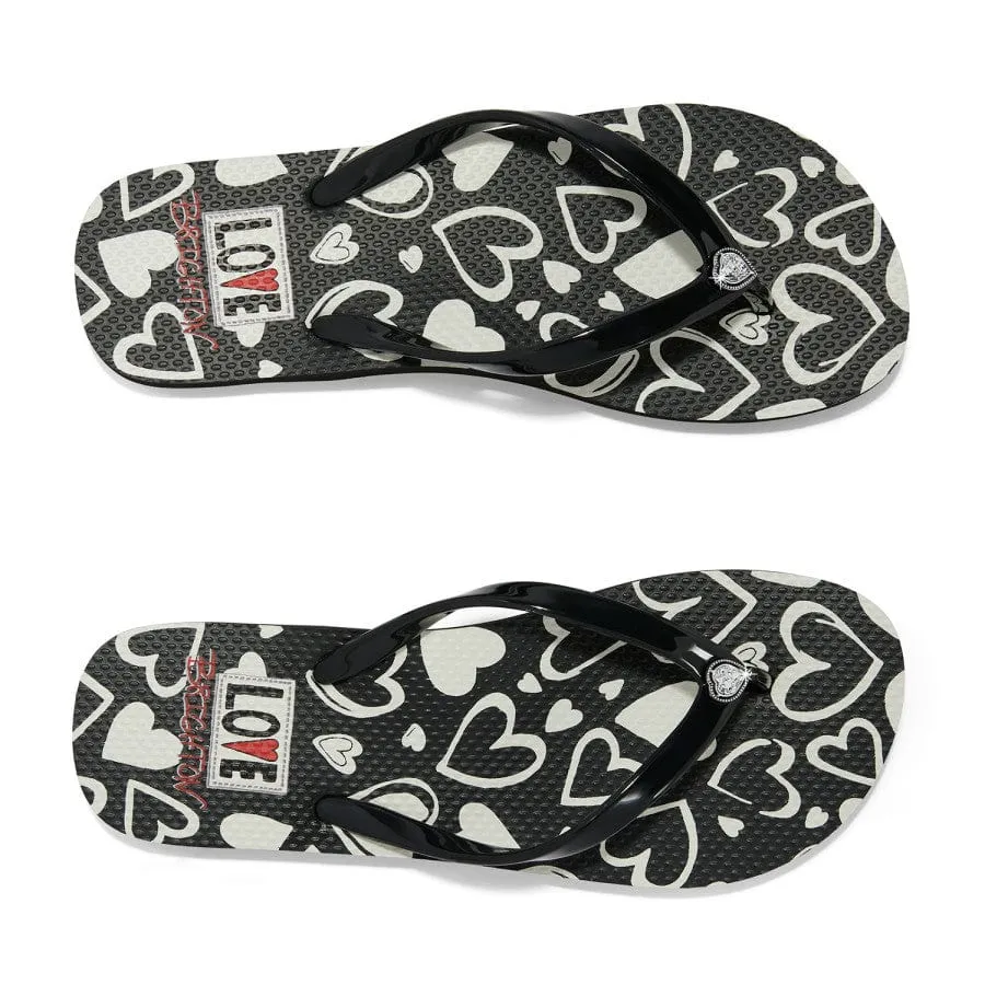 Heartz Flip Flops