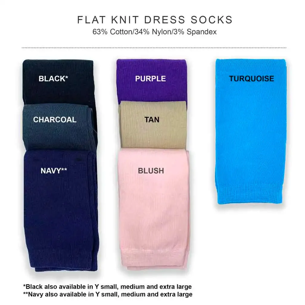 Mr. & Mr. Wedding Socks - Personalized Cotton Socks for Men