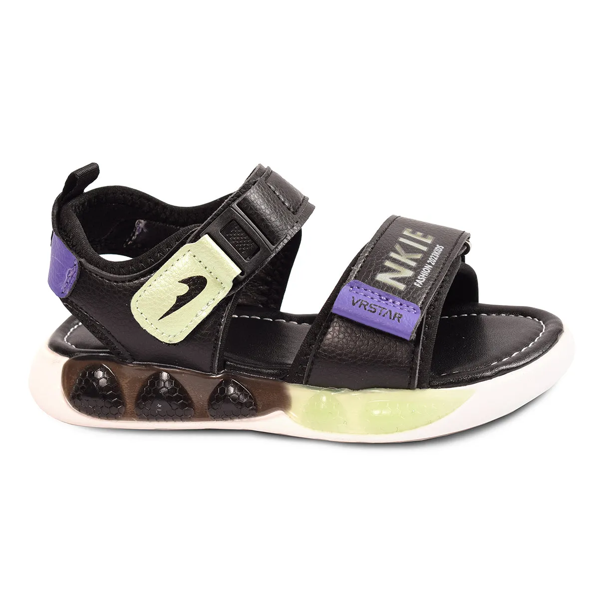 Black Casual Sandal B20016