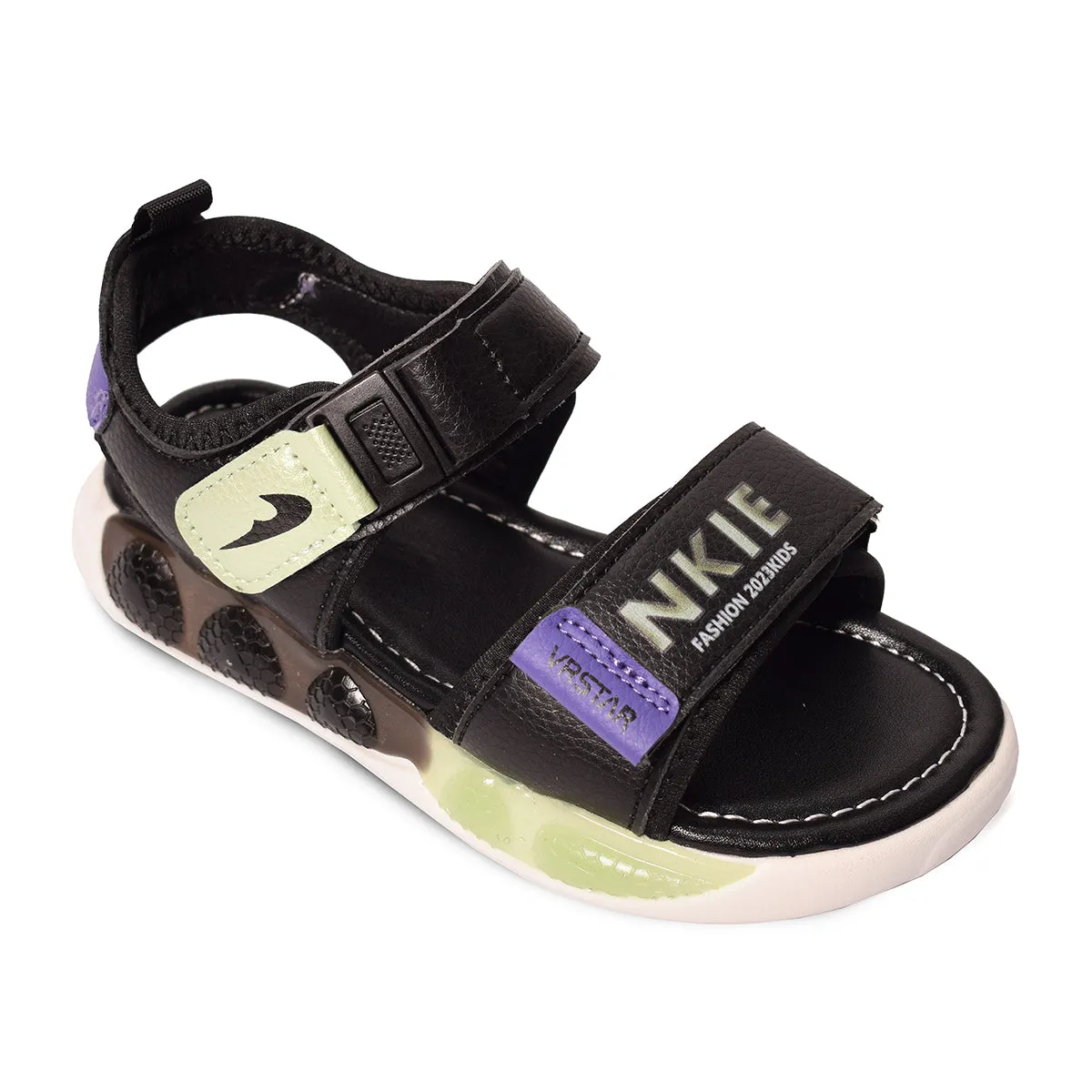 Black Casual Sandal B20016