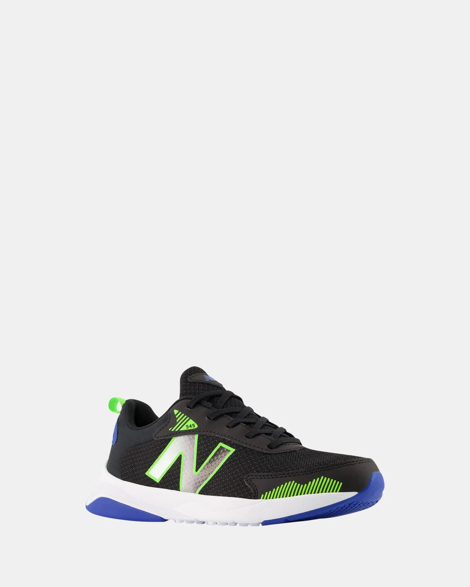 545 Laces Grade School Black/Blue/Lime