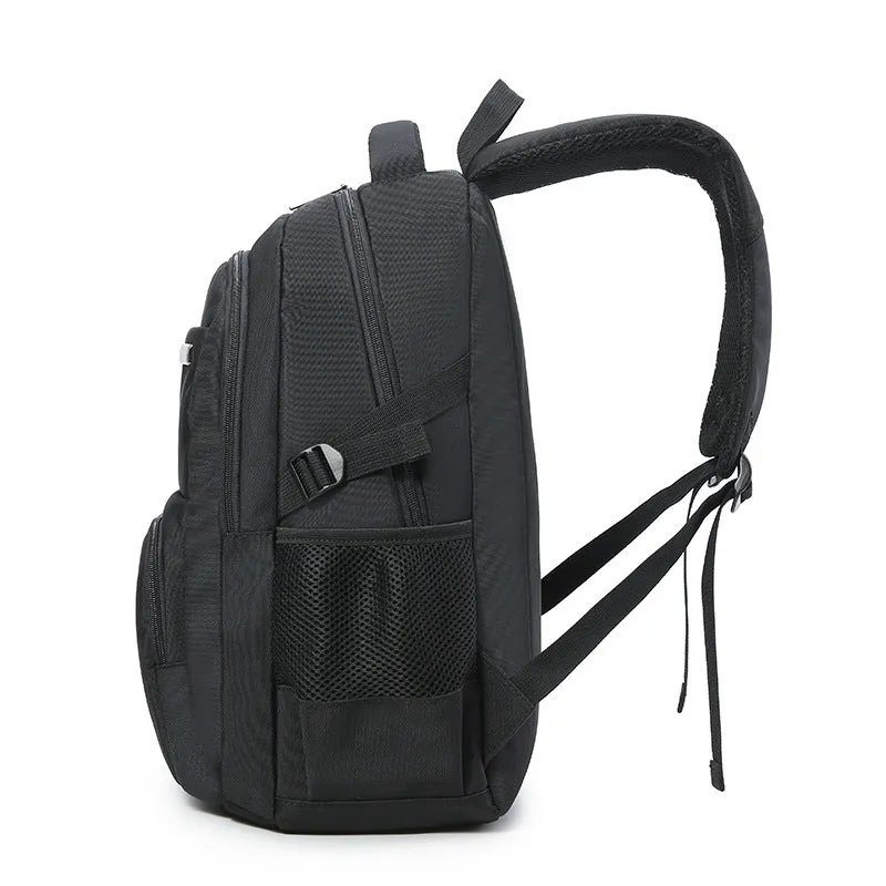 deanwangkt Customized New Product Embroidered Backpack Large Capacity Outdoor Travel Business Computer Backpack Men and Women All-Matching Sports Schoolbag