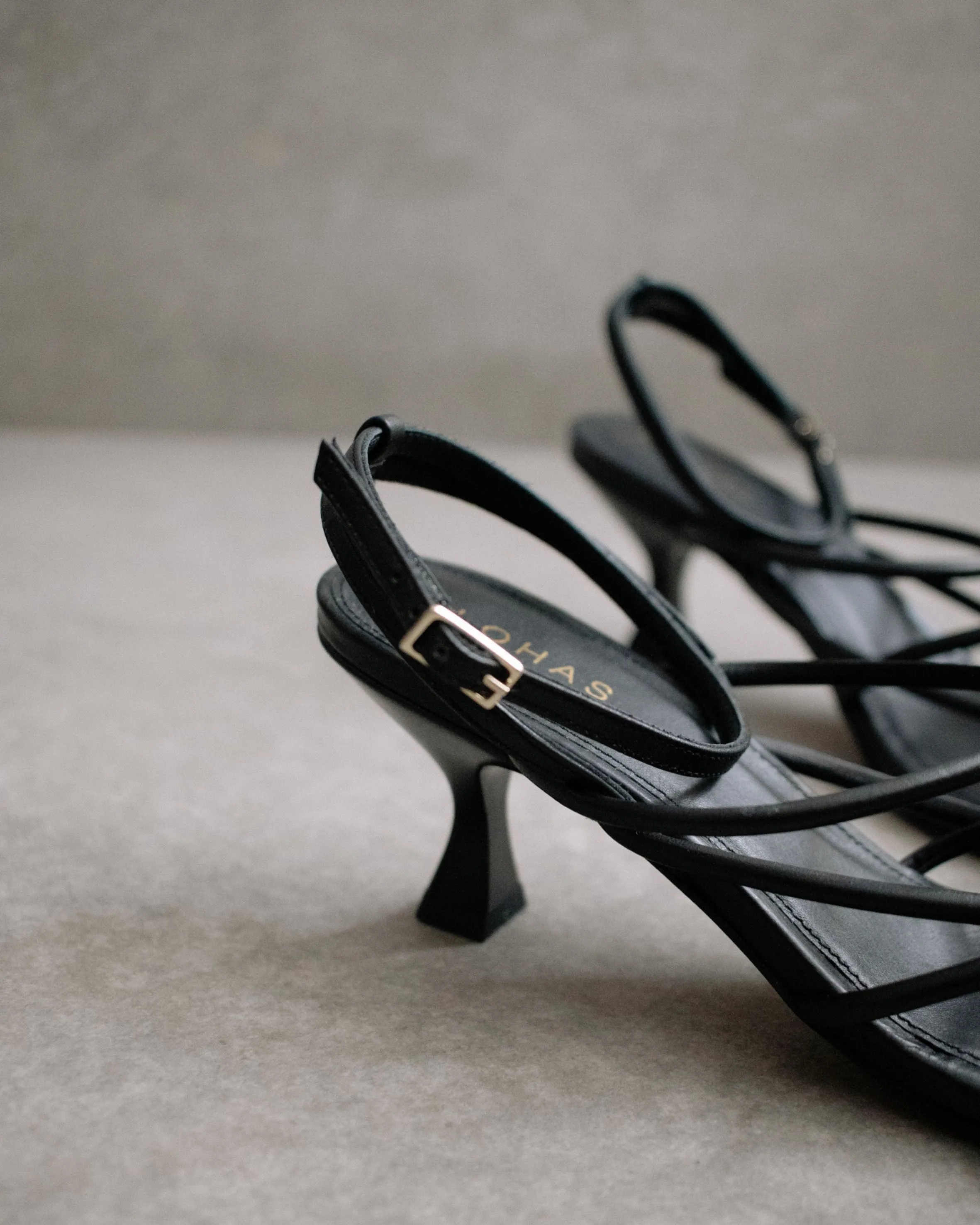 Ginza Black Sandal