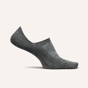 Feetures Elite Ultra Light Invisible Socks - Gray