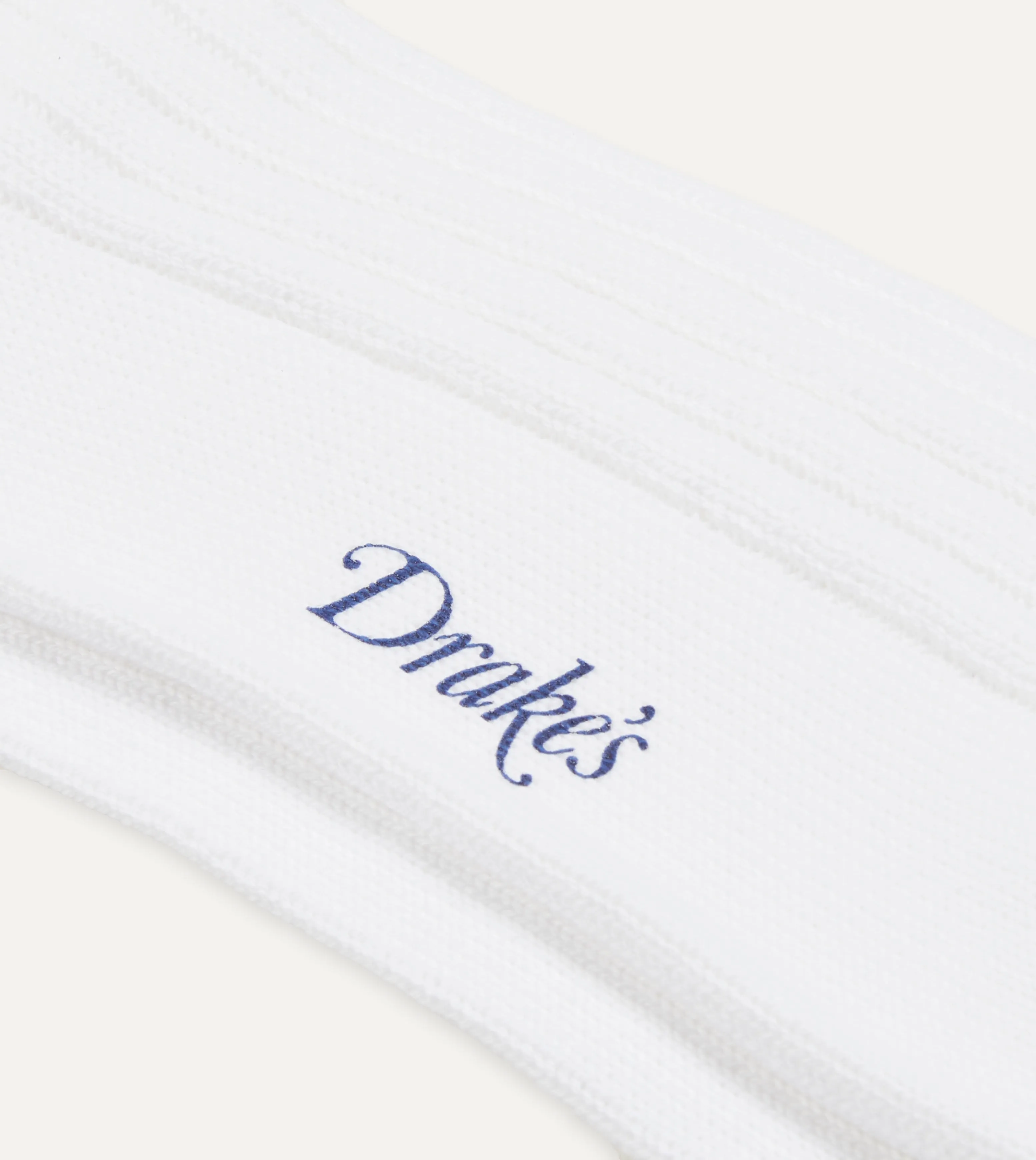 White Cotton Sports Socks