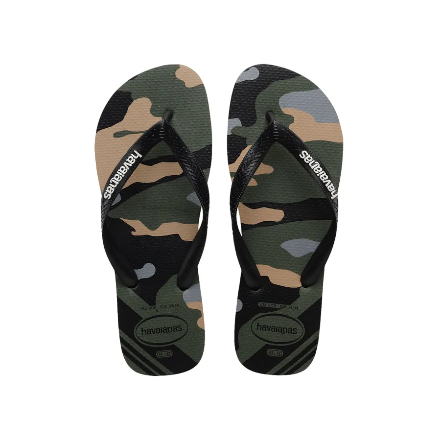 Havaianas flip flops Top Camu 4141398-6132 olive green-black 