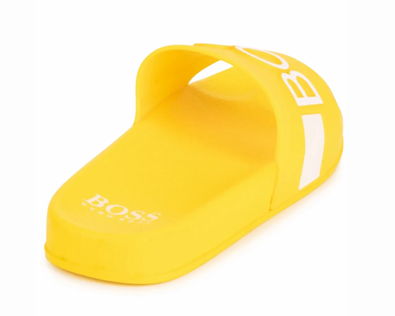 Hugo Boss Kid's J29274 535 Logo Slider Yellow