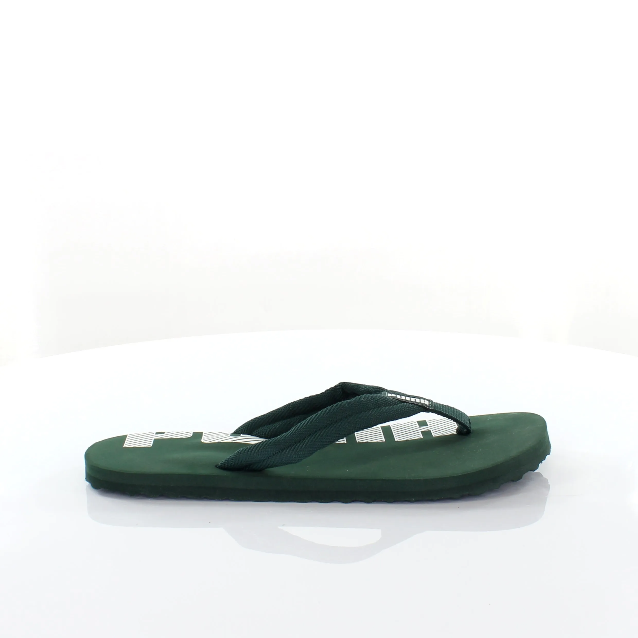 Puma Epic Flip V2 Mens Slip On Flip Flop Thong Sandals Green White 360248 27