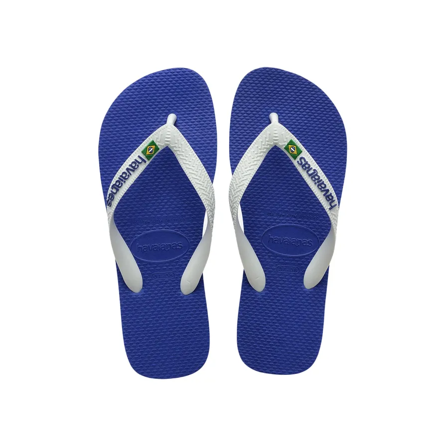 Havaianas men's flip flops Brasil Logo 4110850-2711 blue