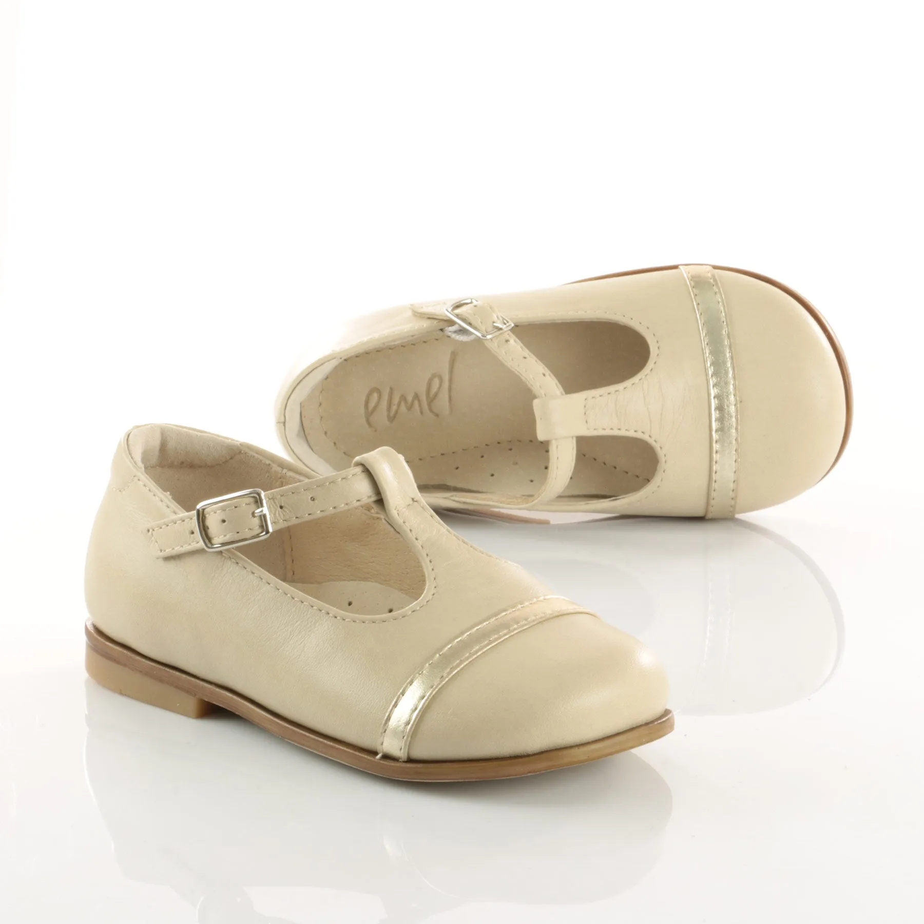 (2391-3) Emel beige balerina