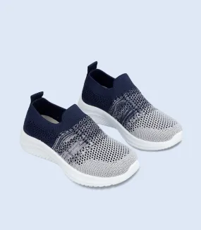 KB0136-NAVY-Boys Casual Sneakers