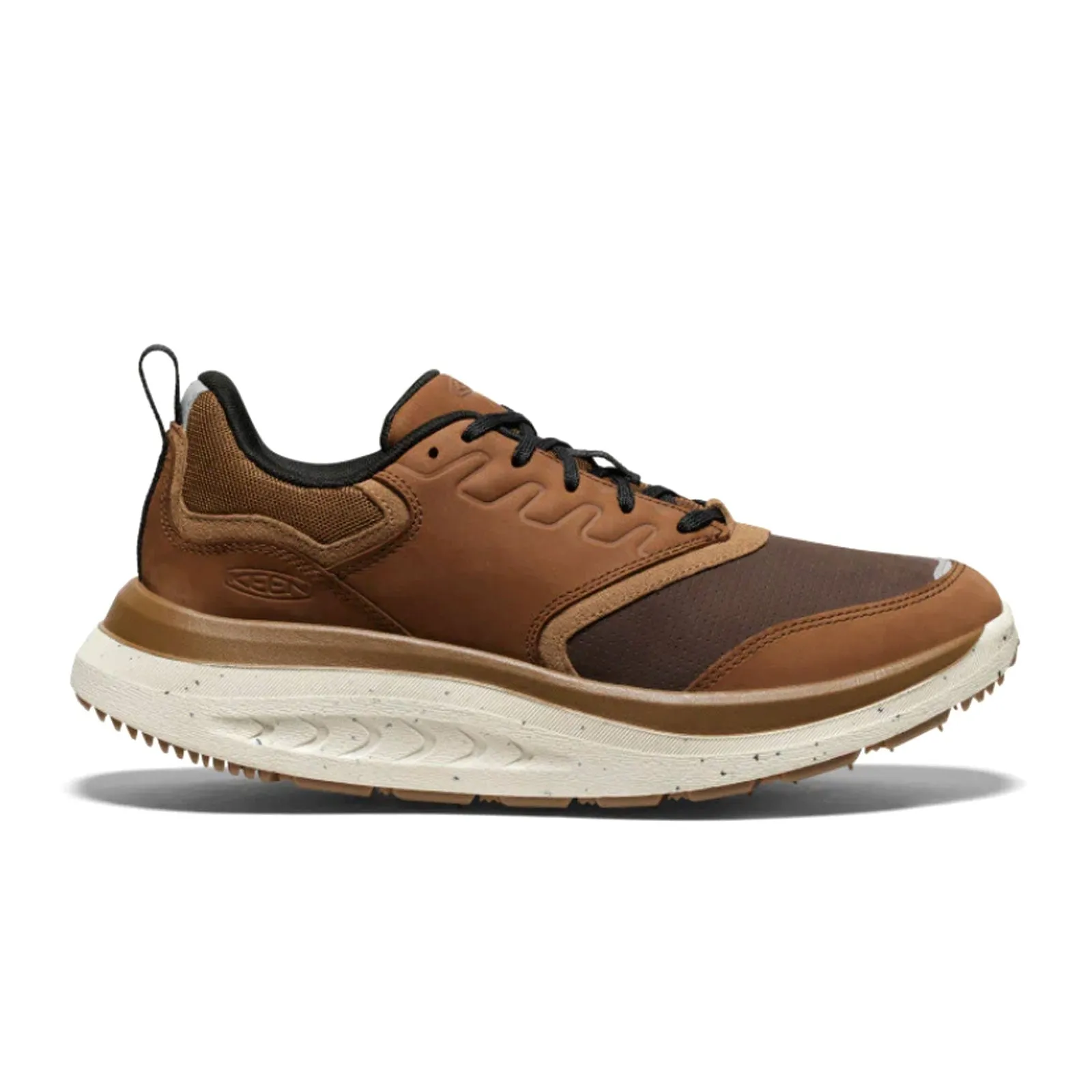 Keen WK400 Leather Walking Shoe (Men) - Bison/Toasted Coconut