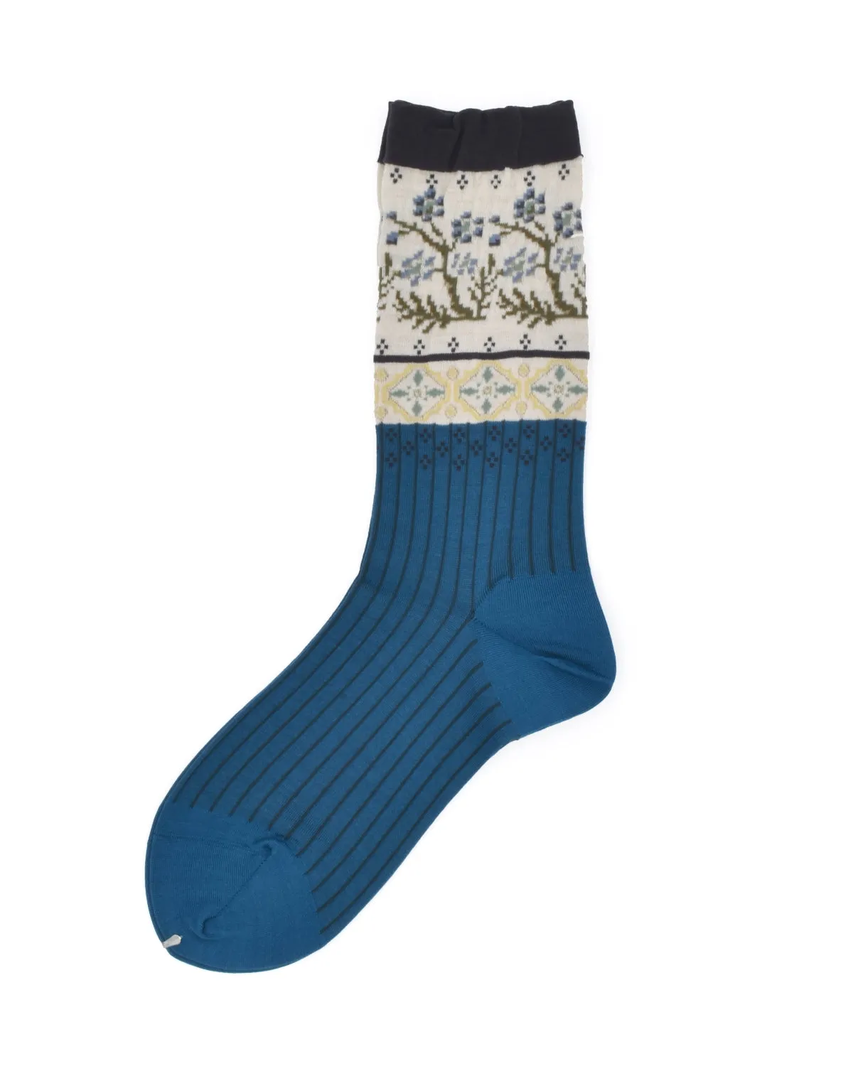 Antipast Floral Mosaic Dress Socks