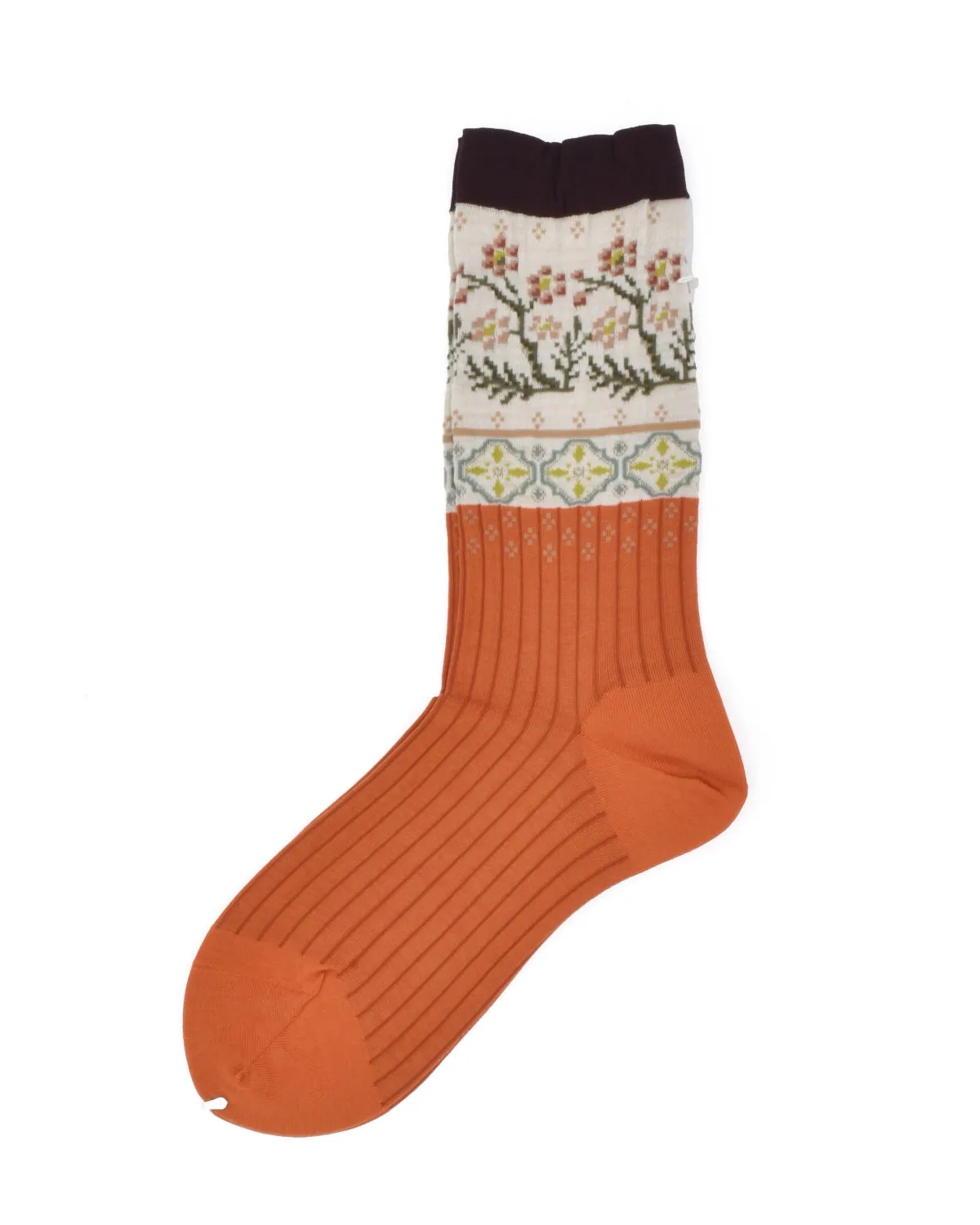 Antipast Floral Mosaic Dress Socks