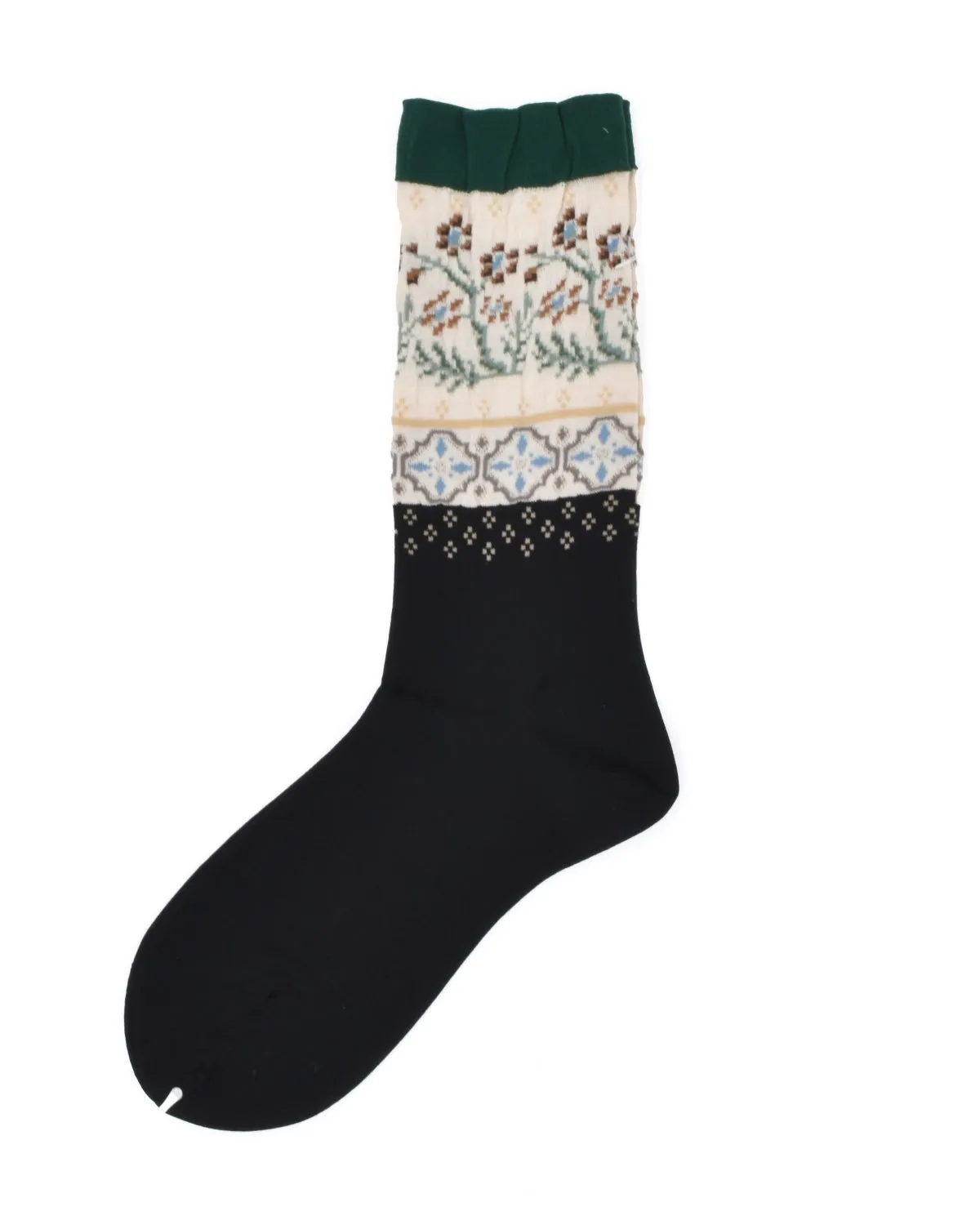 Antipast Floral Mosaic Dress Socks