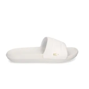 Lacoste Croco Slide 120 3 Womens White Sliders