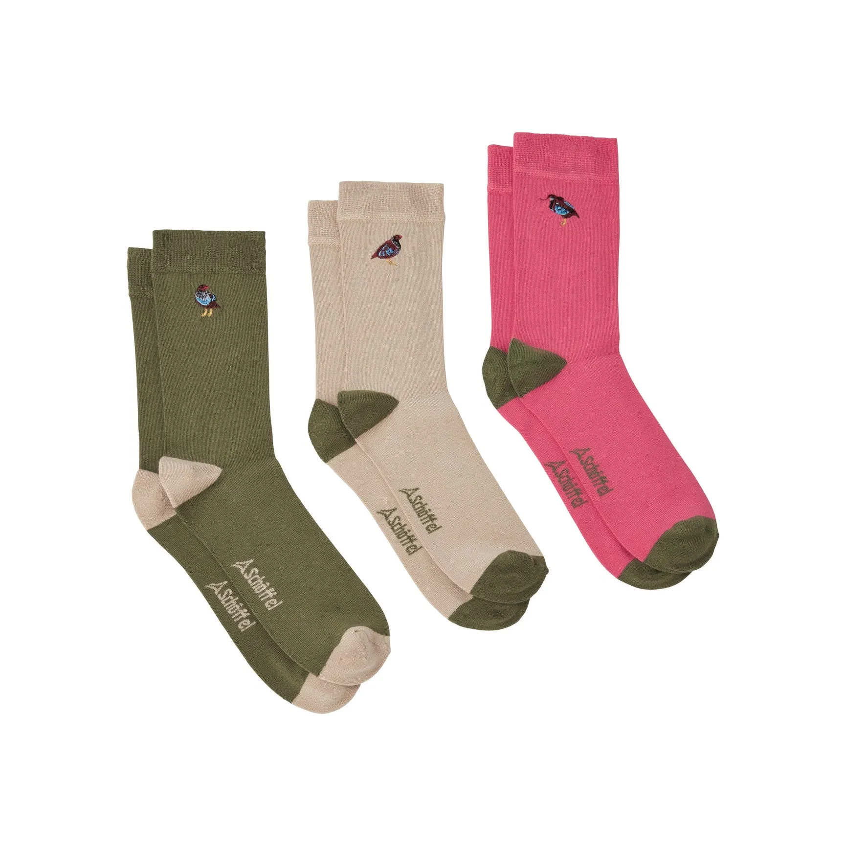 Schoffel Women's Bamboo Socks (Box of 3)