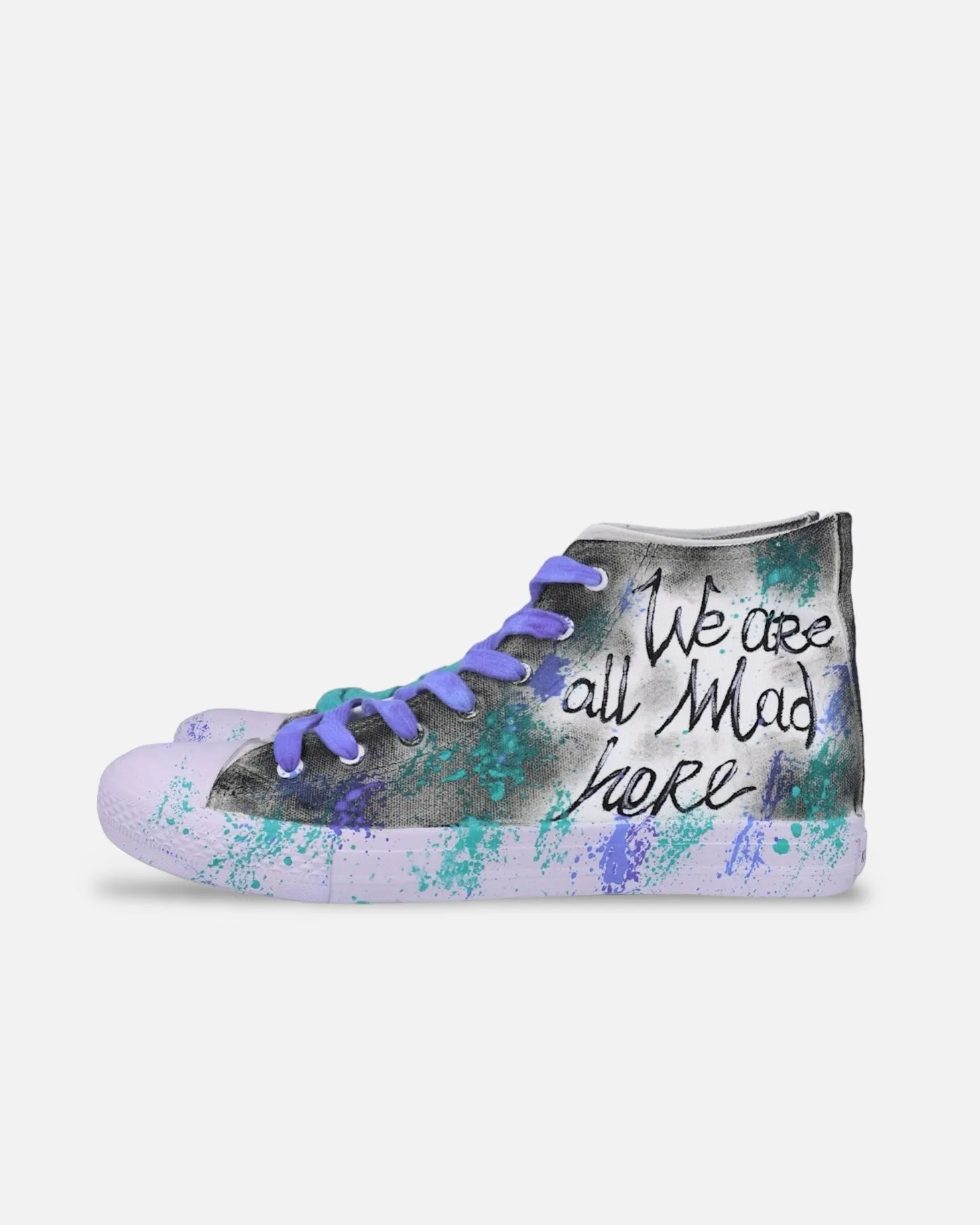 Cat Hand Painted Shoes