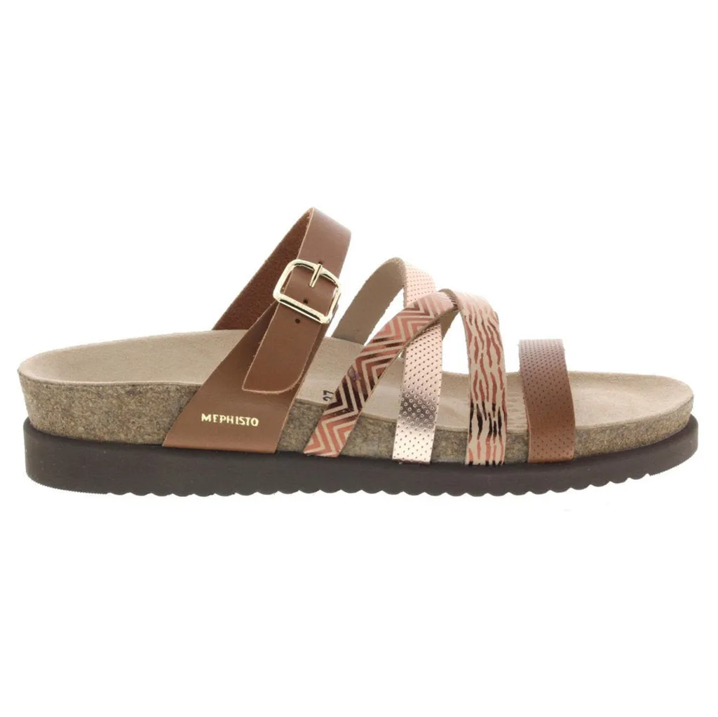 Huleda Nubuck Leather Women's Slide Sandals