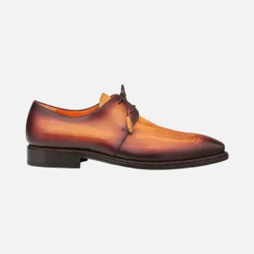 Mezlan Principe Dress Derby with Hand-Rubbed Artisan Finish