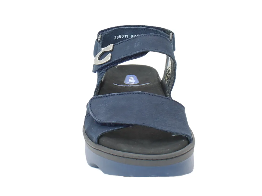 Wolky Sandals Medusa Denim