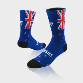 NEW ZEALAND FLAG ELITE SOCKS 4-7