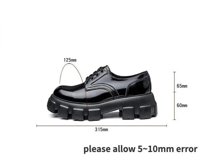 Handmade Men's Casual Shoes XCS403: Black Leather Dress Shoes