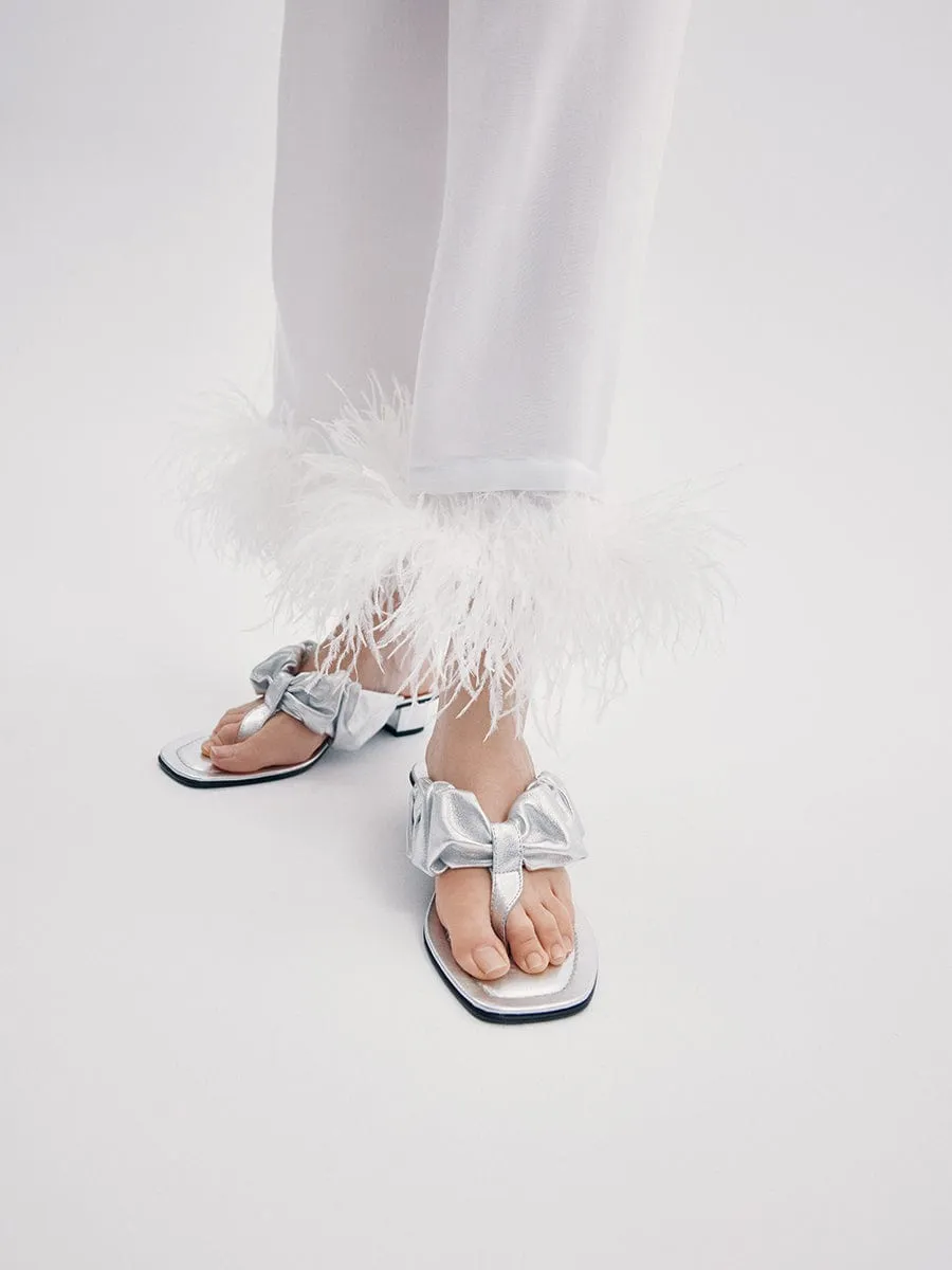 Pistoia Silver Sandal