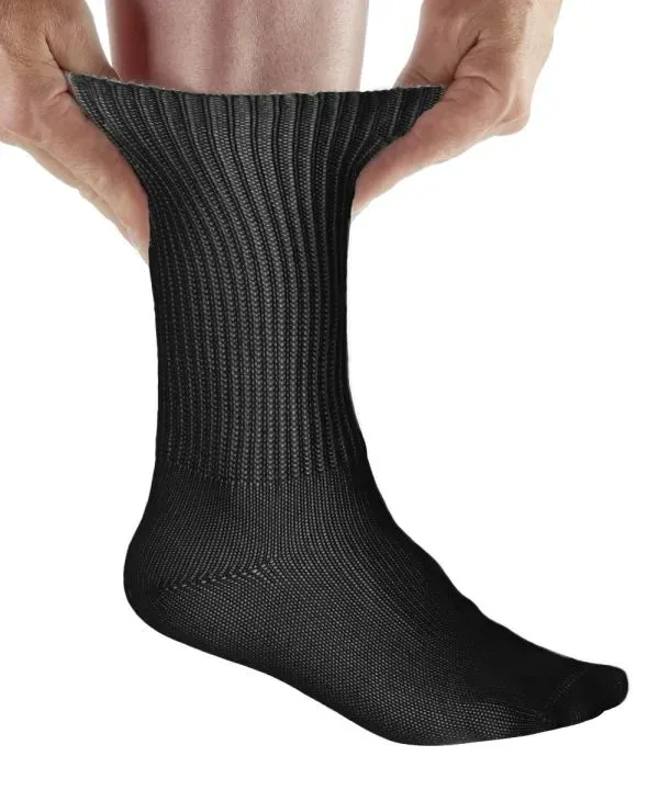 Unisex Diabetic Everyday Crew Socks - 2 pack