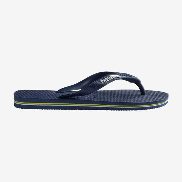 Havaianas unisex adult flip flops H. Brasil Logo FC 4.110.850 0555 blue