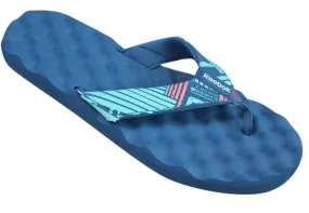 Reebok Nanossage Adventure Blue Synthetic Womens Flip Flops M47904 M10