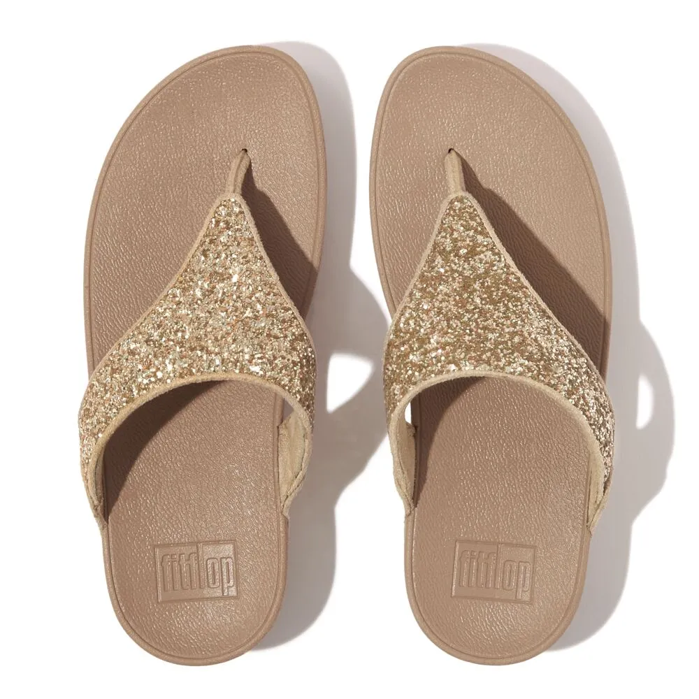 Lulu Glitter Flit Flops Toe Thongs Post Sandals