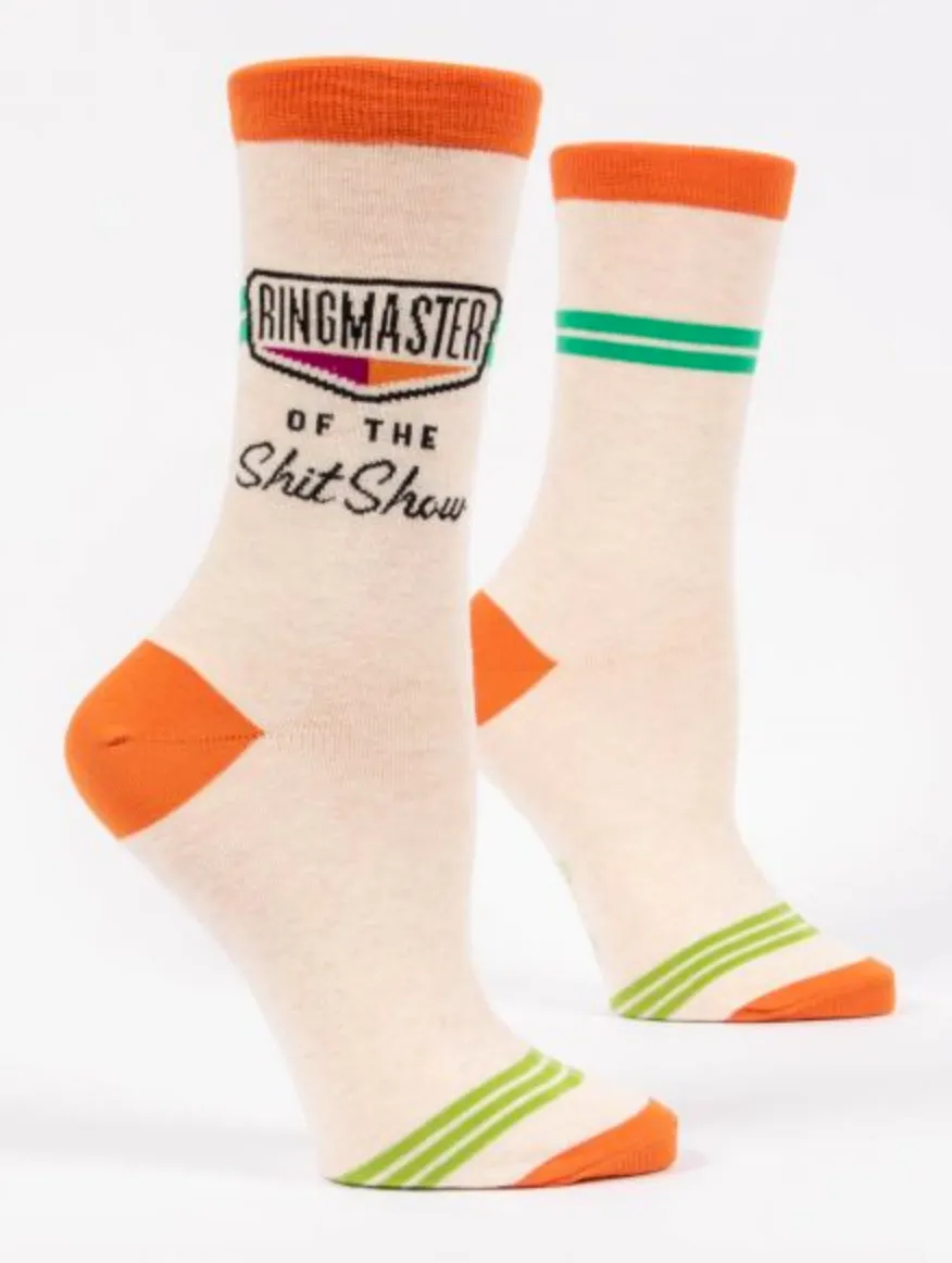 Funny Women's Crew Socks